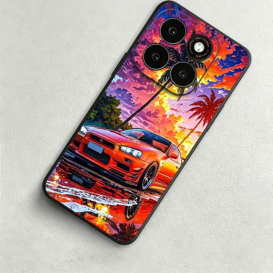 Фото Чехол для телефона Sunset City JDM Car для Motorola Moto G60 75 G50 55 Edge 20 30 40 50 60 70 S30 G71 85 G53 G51 73 G32 96 G22 86 G52 50 S50 №5