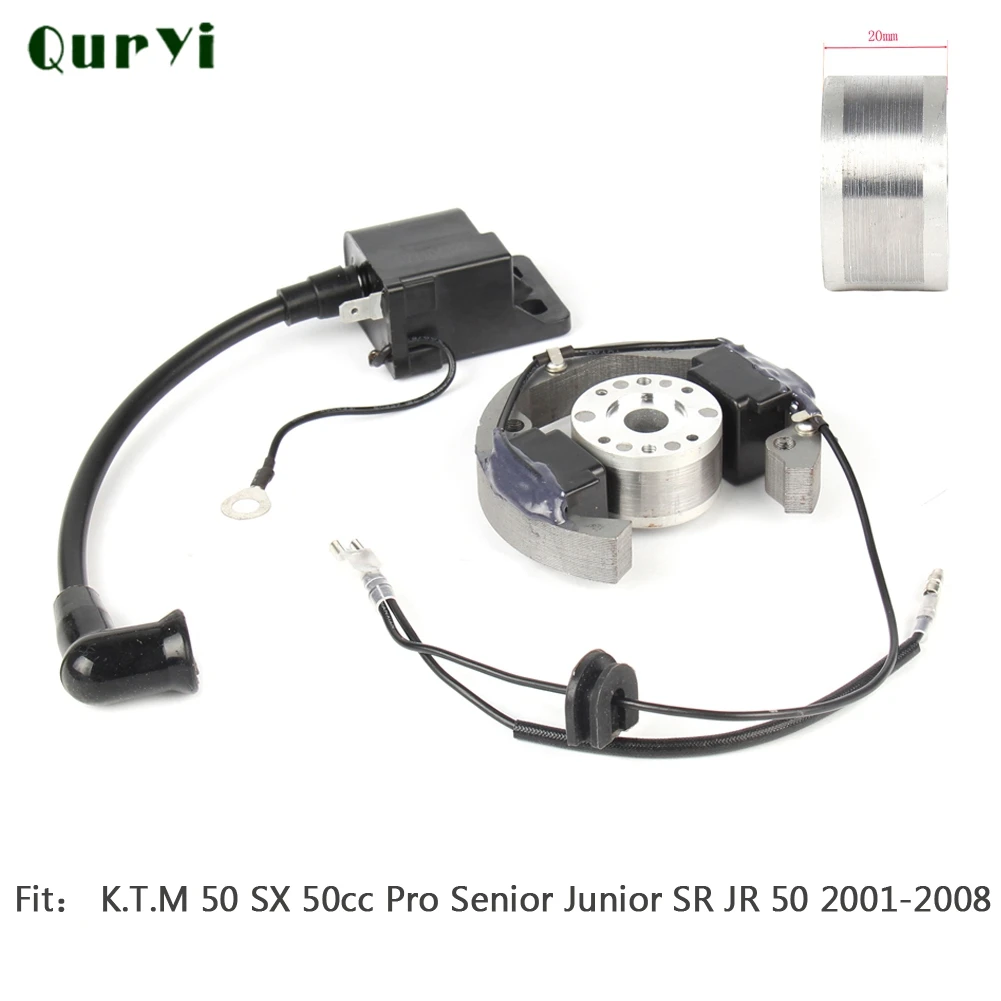 

New Motorcycle Lgnition Coil Magnetic Coil Stator Flywheel For KTM 50 SX 50cc Pro Senior Junior SR JR 50 2001-2008 Motocross