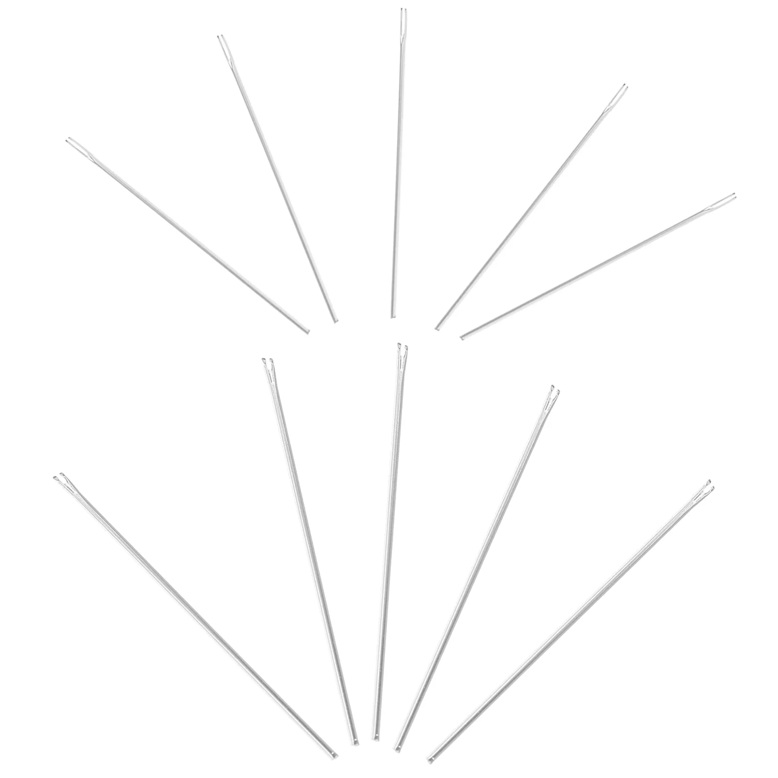 10 шт. флисовый инструмент для пересадки волос инструменты вьющихся иглы