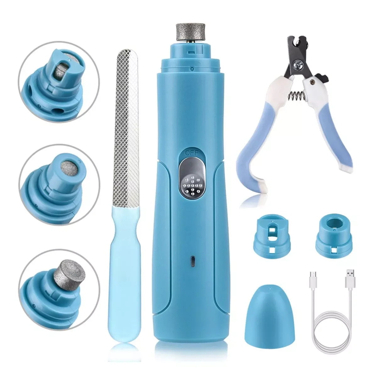 

Pet Dog Nail Grooming Grinder Paws Trimmer Clipper Nail File Tool