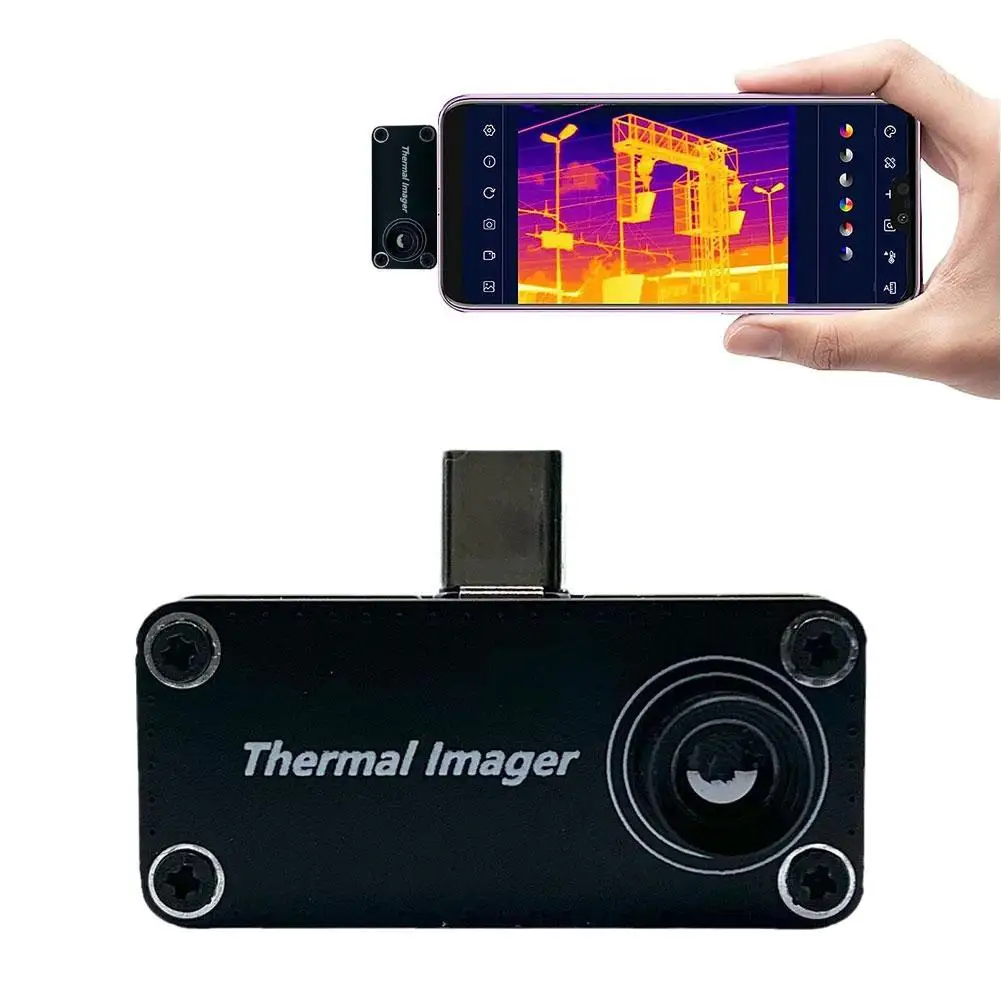 

Type-C Mini Infrared Thermal Imager TIOP01 Thermal Imager For Android Phone 32*32 Resolution Temperature Measurement Tool