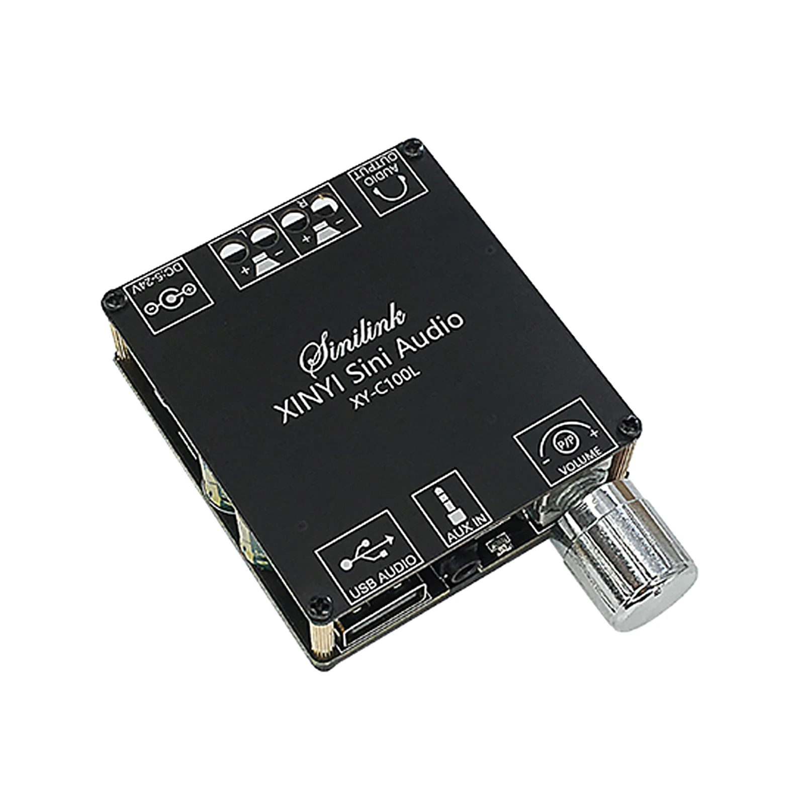 

100 Вт 2-канальная плата цифрового усилителя, профессиональный портативный универсальный аудиоприемник Bluetooth-совместимый