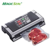 vacuum food sealer automatic small size commercial household food vacuum sealer packaging machine with 10pcs fresh keeping bags