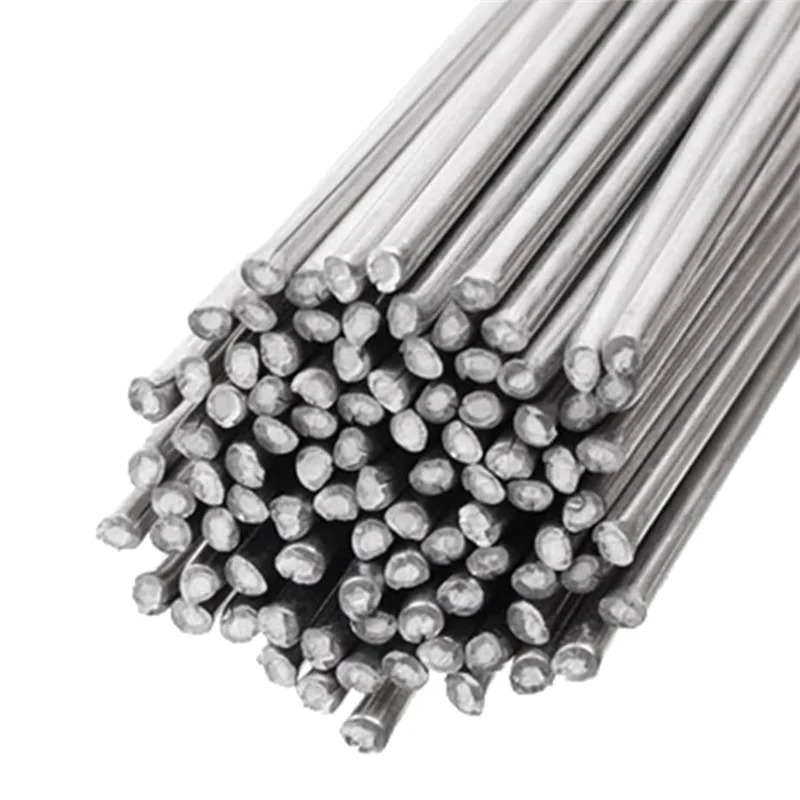 

100Pcs Aluminum Electrode Wire Low Temp Fusible Solution Welding Cored Electrode 1.6mmx33cm(1/16Inch X 13Inch) A