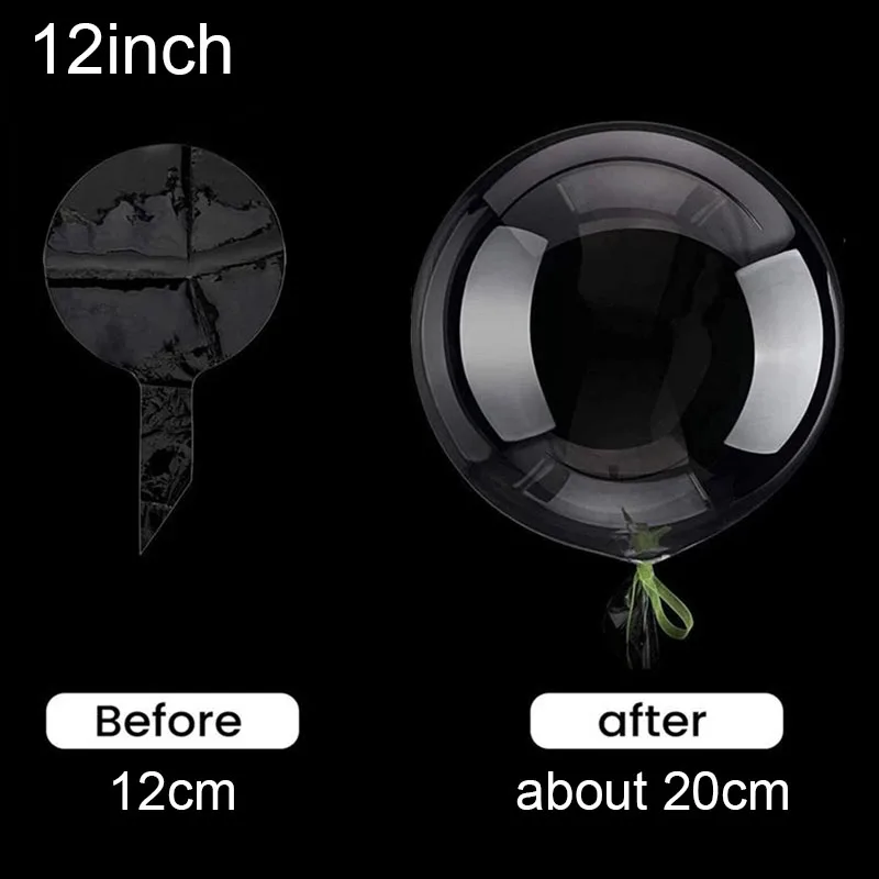 

Прозрачные пузырьковые шары DUTRIEUX 8/12/18/20/24 дюйма