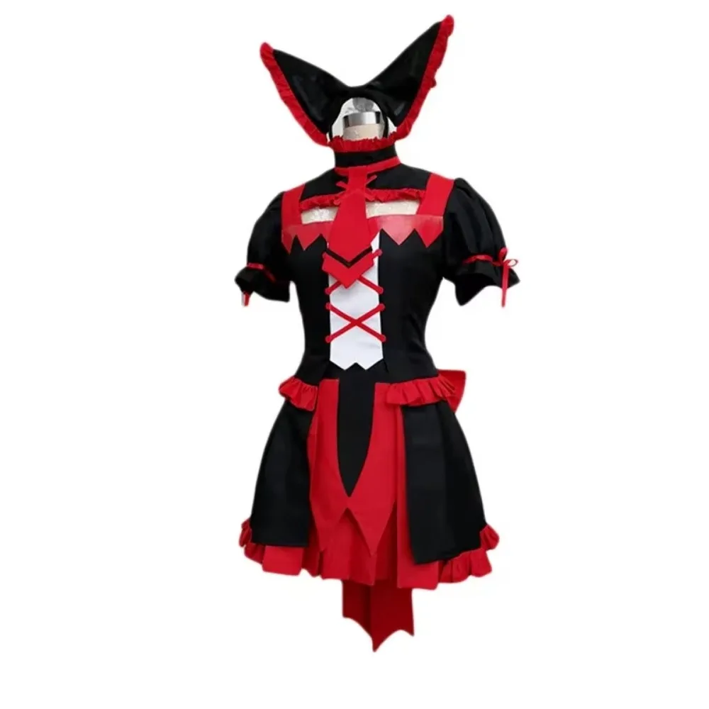 Ворота Jieitai Kanochi nite Rory Mercury Kaku Tatakaeri Красное платье Косплей Костюм