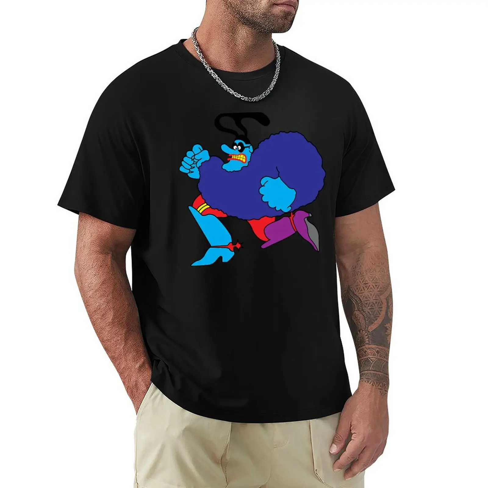 Фото Футболка Blue Meanie с высокой эластичностью для занятий спортом №1