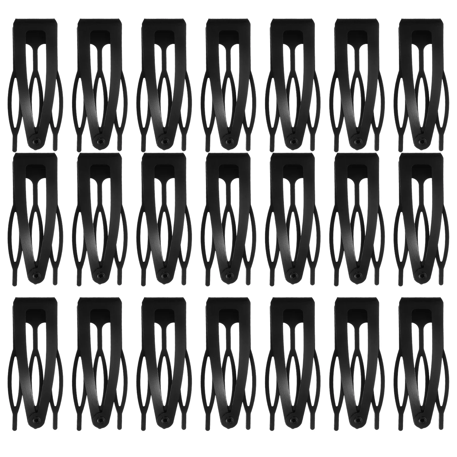 

30 Pcs Hair Clips Snap Bangs Metal Accessories Girls 8-12 Women's Kawaii Little