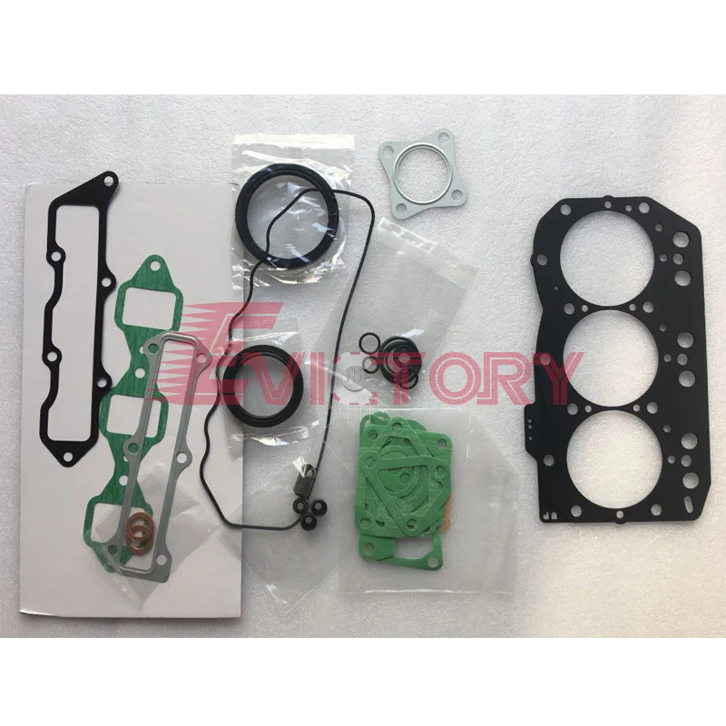 

for Yanmar 3TNV82 3TNV82A rebuild kit piston ring + gasket kit + bearing set