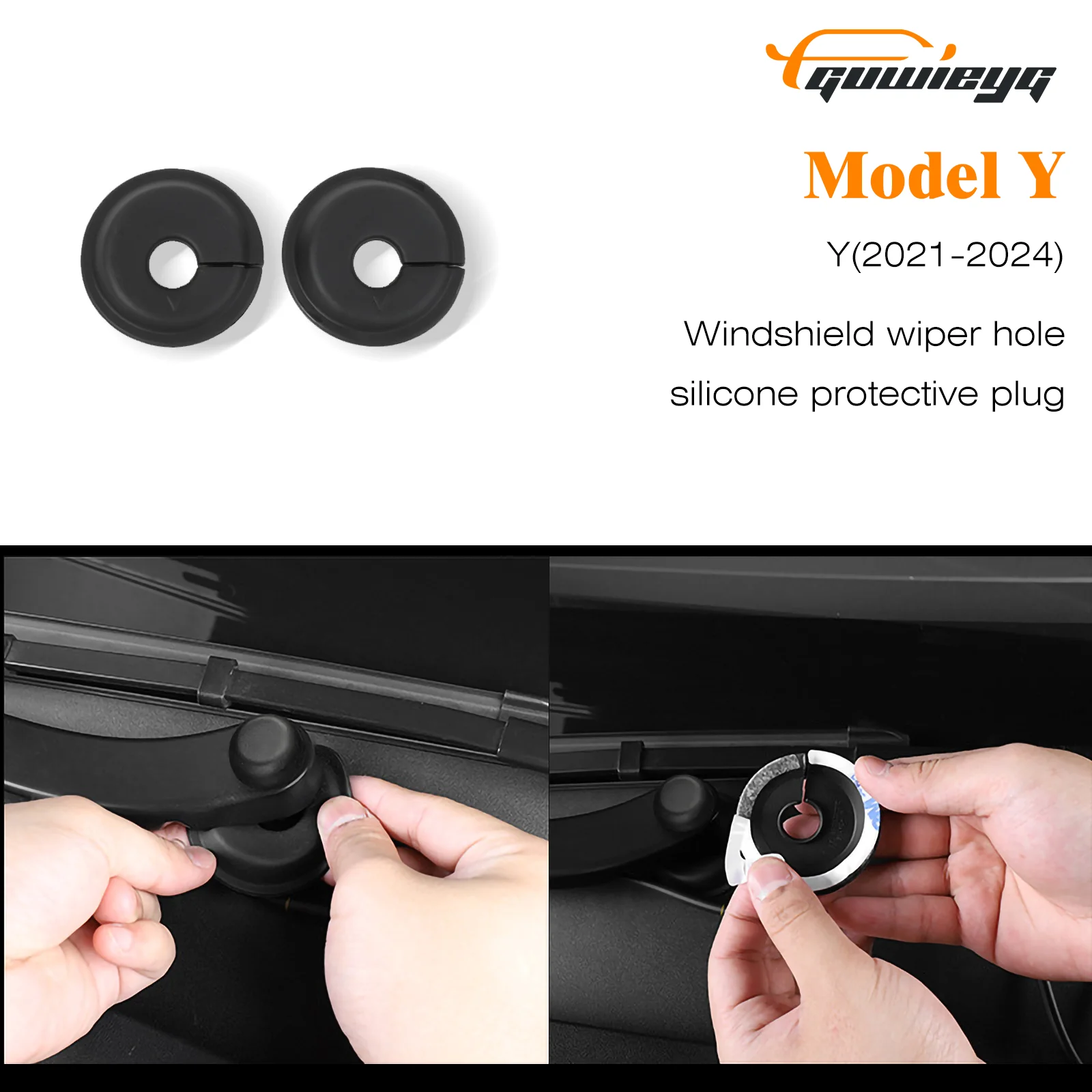 

Совместим с силиконовым защитным колпачком стеклоочистителя Tesla Model Y — прочный, устойчивый к атмосферным воздействиям чехол для дворников модели Y 2021-2024 гг.