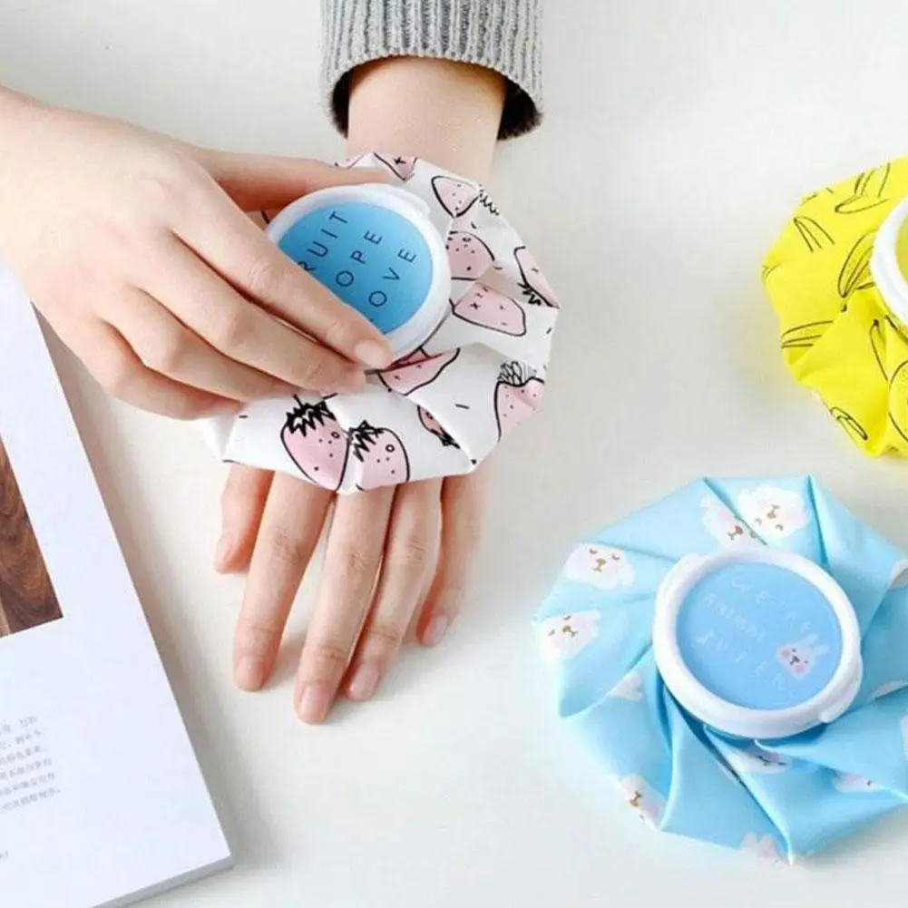 Наполняемая водой ткань для льда мультяшный охлаждающий пакет Женская бутылочка