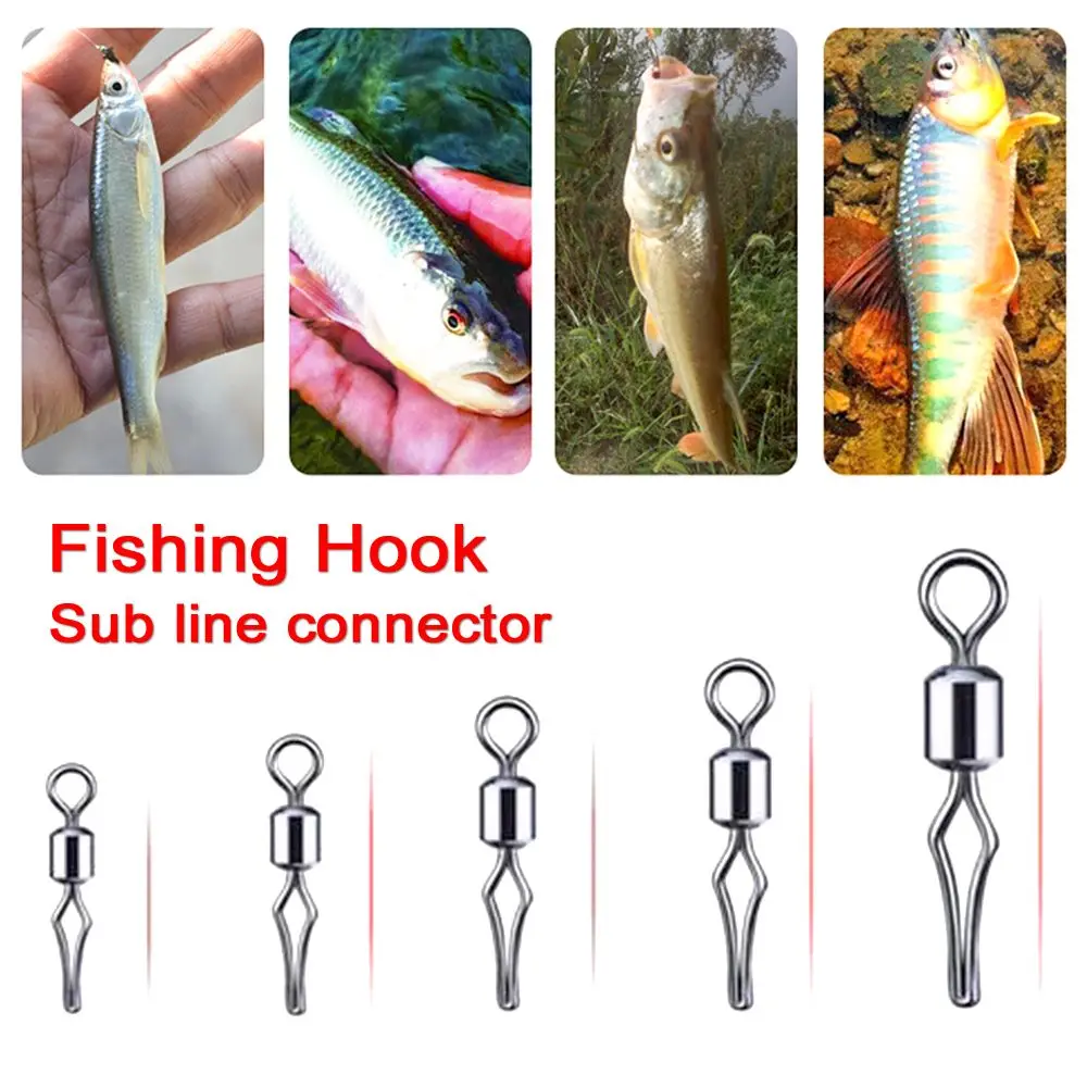 

Fishing Tool Quick Link Replacement Fishing Gear Double Hook Sub Clamp Fishing Hook Accessories Quick Hanging