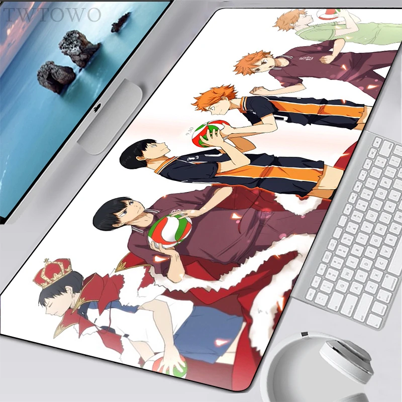 Большой коврик для мыши HD новые компьютерные коврики настольные Haikyuu из