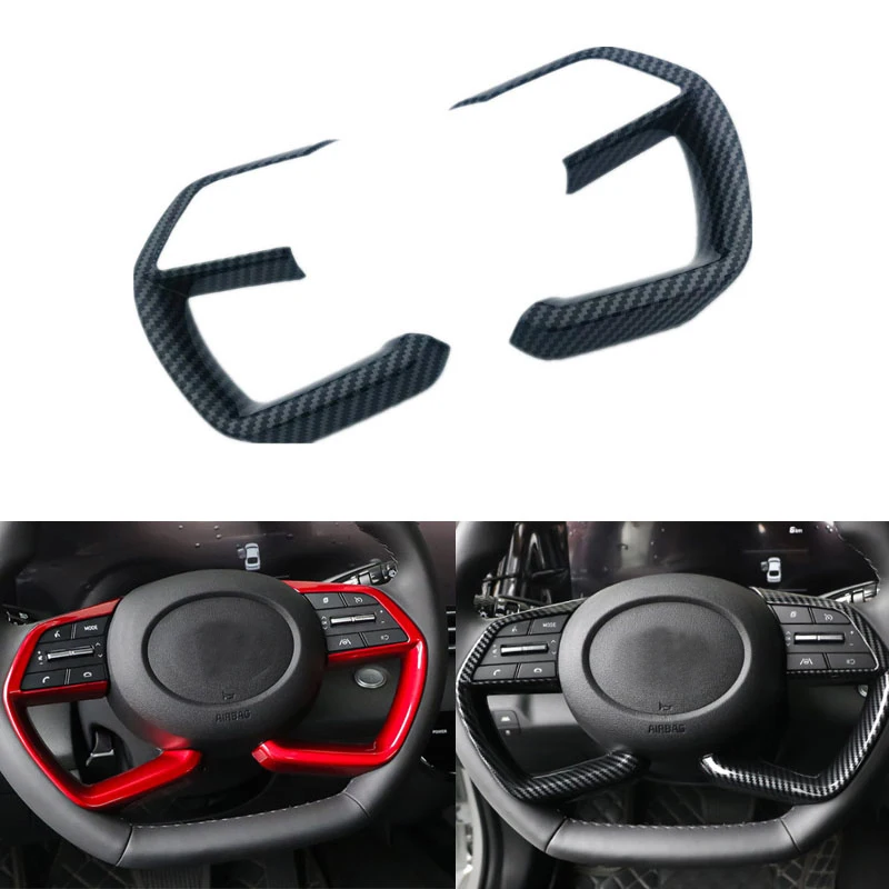 Декоративные наклейки с блестками на руль для Hyundai Elantra 2021, Mistra Tucson Sonata, автозапчасти