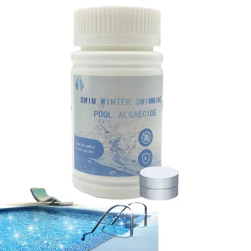 

Multifunctional Effervescent Cleaning Tablets Pool Algaecide For Swimming Pools Chlorination Tablet For Pool Hot Tub Cleaning