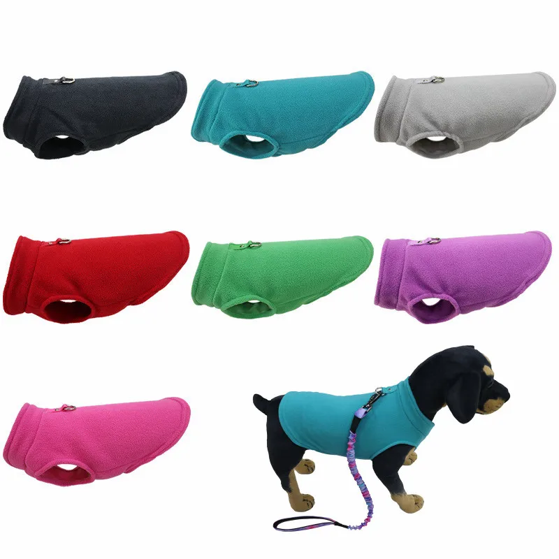 

Soft Fleece Dog Clothes for Small Dogs Cat Pet Clothes Puppy Vest Jacket Chihuahua Dog Clothing French Bulldog Jacket Dog Coat