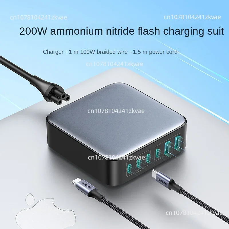 Зарядные устройства адаптеры 100 Вт 200 USB C настольное зарядное устройство Nexode 6