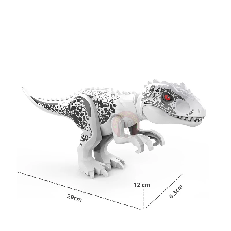 Конструктор динозавр Мир Юрского периода тираннозавр 2 сборные кирпичи сделай