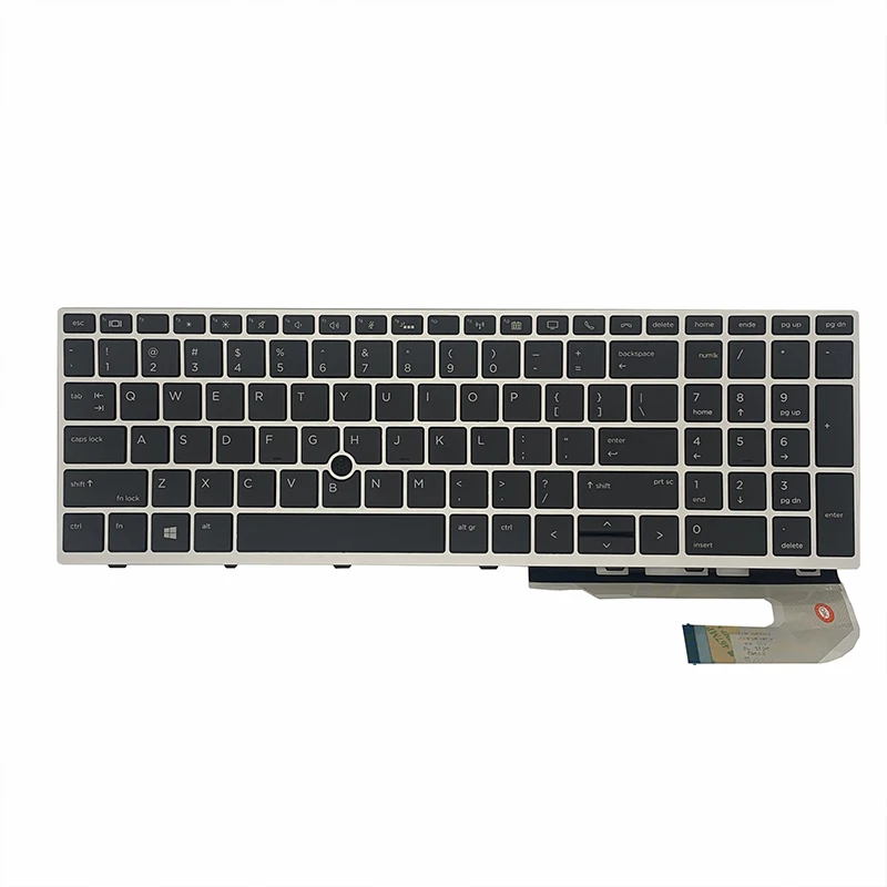 

New US Keyboard For HP Elitebook 850 G5 855 G5 850 G6 855 G6 755 G5 750 G5 Zbook15U G5 Laptop Pointing Backlight Keyboard