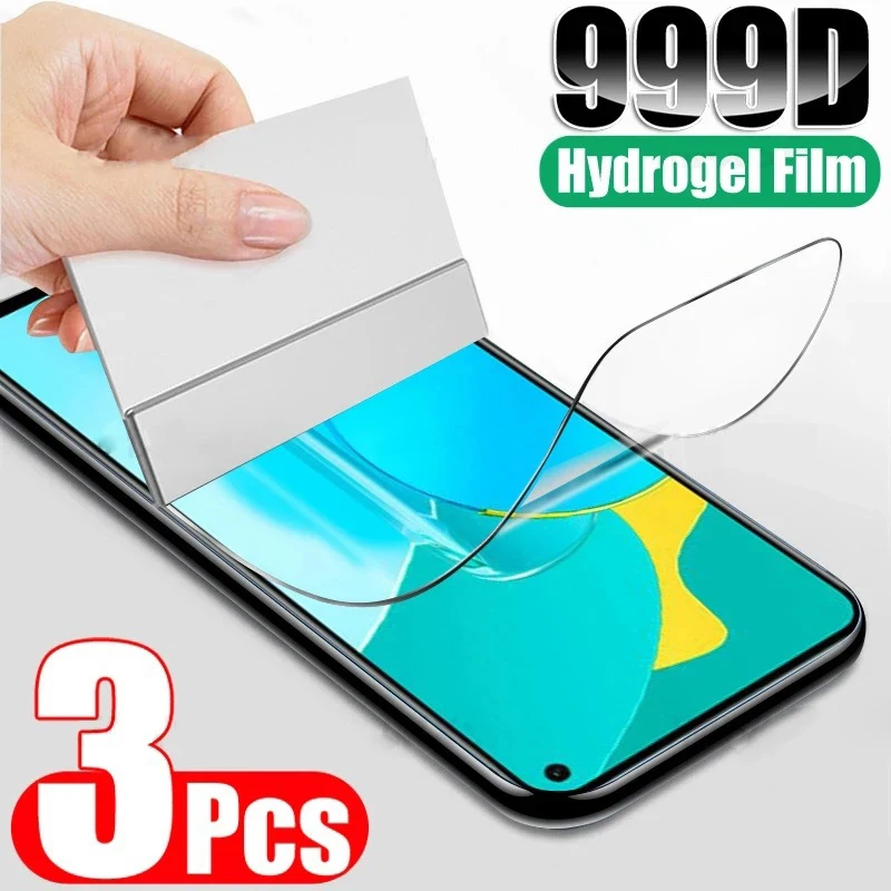 3 шт., Гидрогелевая Защитная пленка для HTC U20
