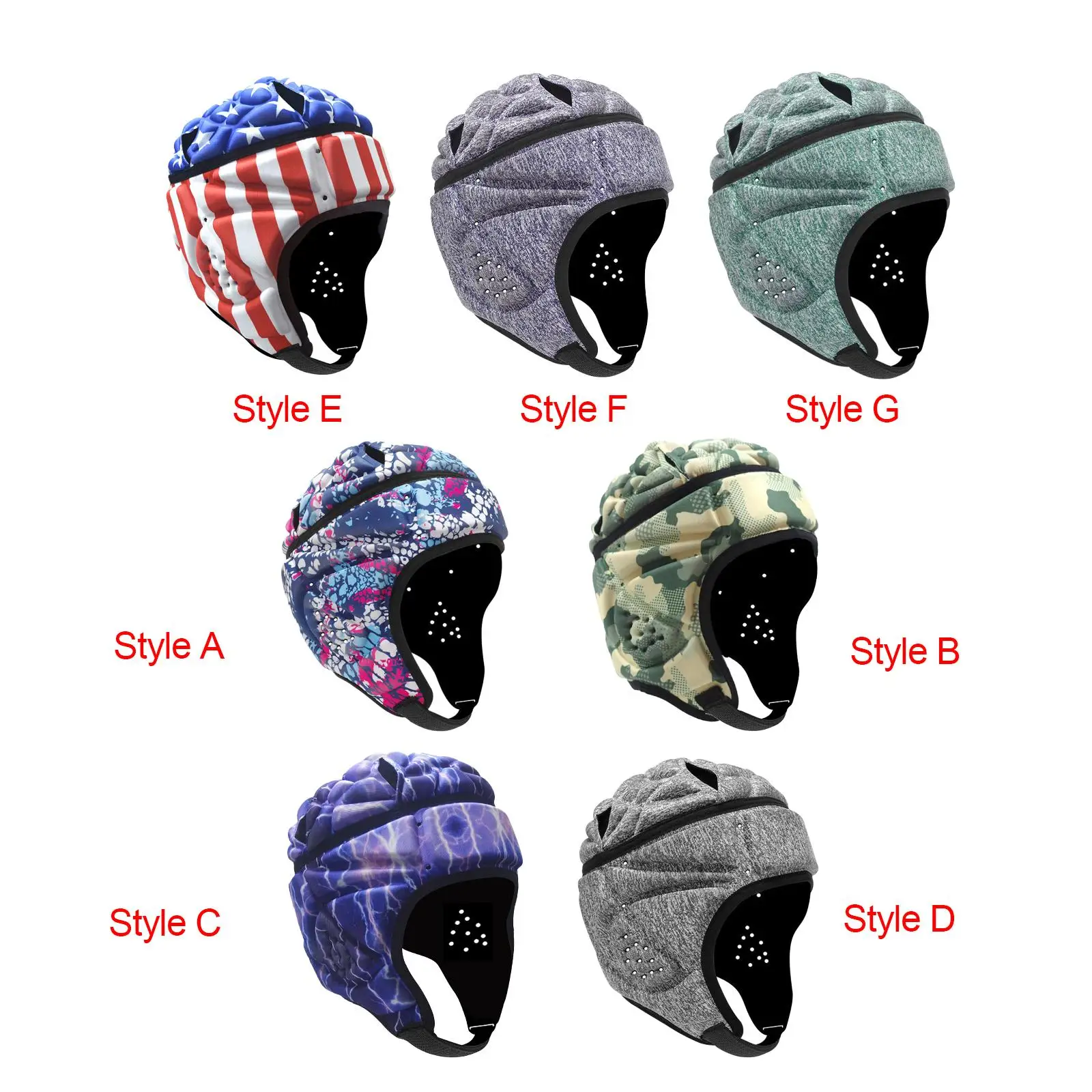 Детский шлем для регби защита головы регулируемая кепка Scrum футбольный