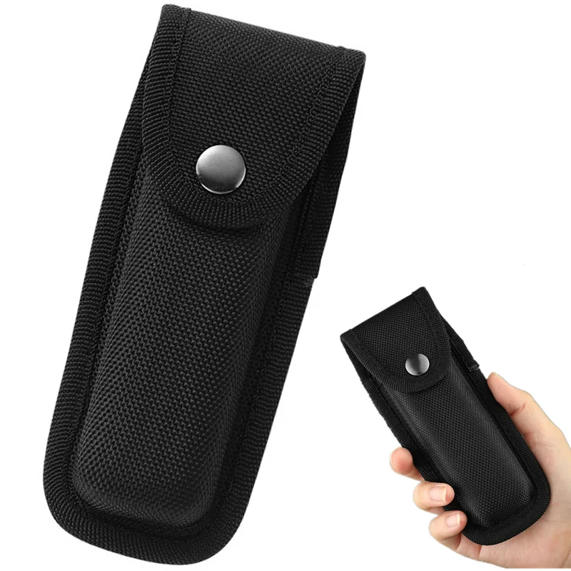 

Держатель для фонарика, складной нож, Сумка для кемпинга, уличный набор, чехол для инструментов, плоскогубцы, нейлоновая поясная сумка для хранения в виде петли, карманная сумка для переноски