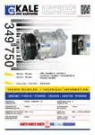 

349750 for air conditioner compressor CALIBRA A VECTRA A [6PK V belt pulley] [6PK V] air conditioner compressor