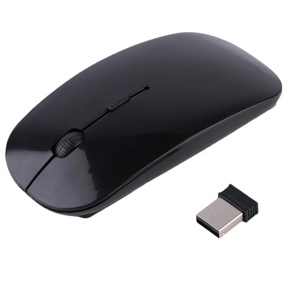 

SHACKER 2.4GHz Mouse Wireless per Computer USB per laptop Mouse Bluetooth silenzioso Mouse per PC Mouse ricaricabile USB ottico