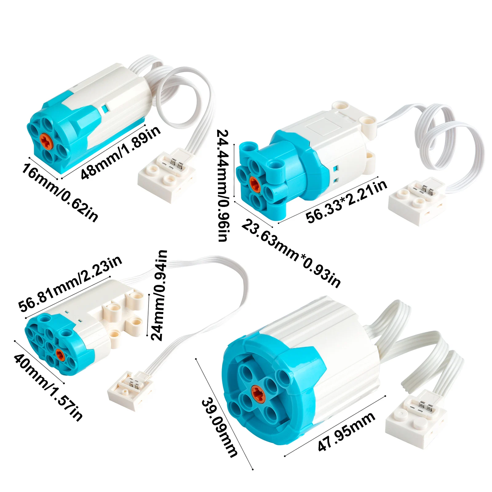 M L XL Серводвигатель Батарейный ящик Функция питания Технические детали Набор