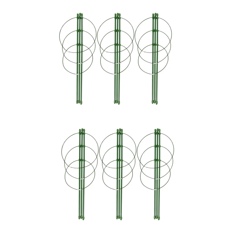 

Climbing Plants Support, Garden Trellis Flowers Tomato Cages Stand Set Of 6 Pack