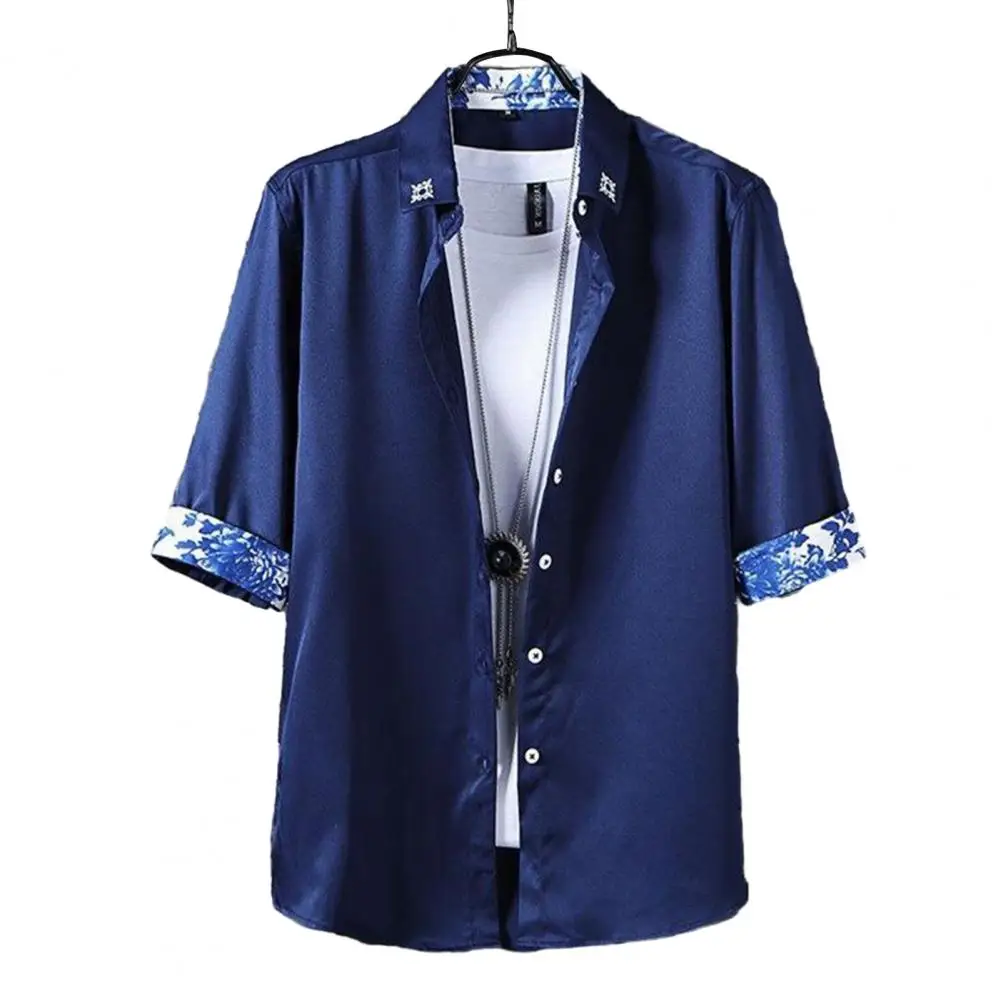 

Handsome Men Spring Shirt Casual Soft Business Formal Men Spring Shirt Breathable Men Summer Shirt Male Clothes