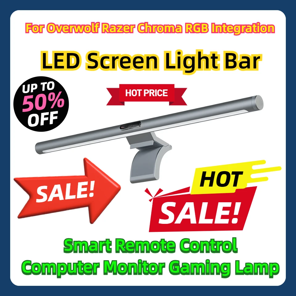 Для Overwolf Razer Chroma RGB Интеграция Светодиодный экран Световая панель Компьютерный