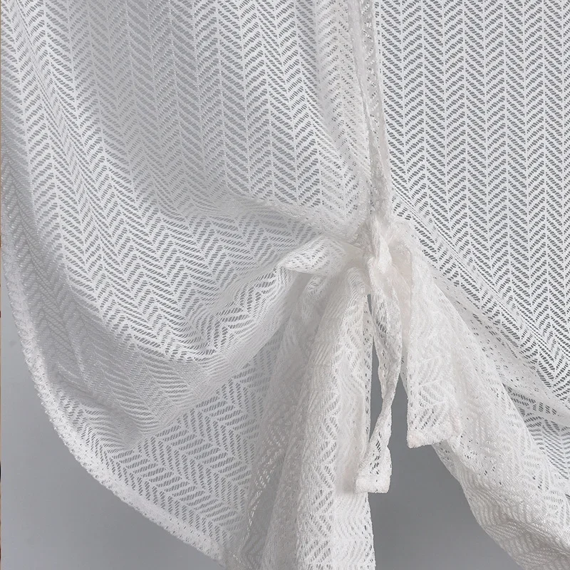Kobai Curtain Factory Прямые продажи Товары для внешней торговли Белая прозрачная
