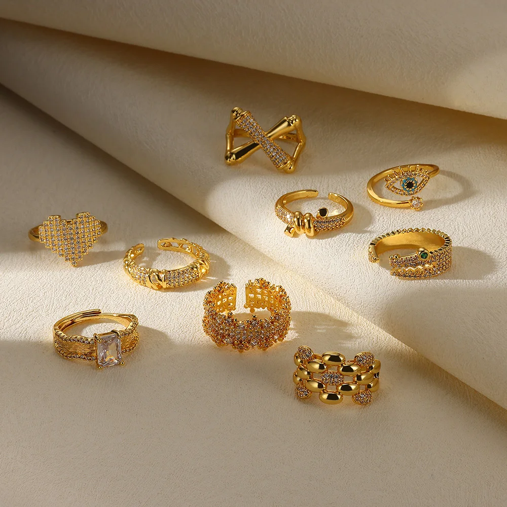 Кольцо из нержавеющей стали с геометрической формы