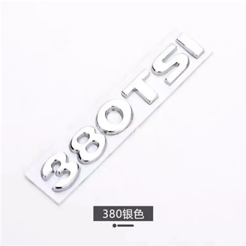 Auto 280TSI 330TSI 380TSI Цифровая автомобильная наклейка для задних и этикеток нового