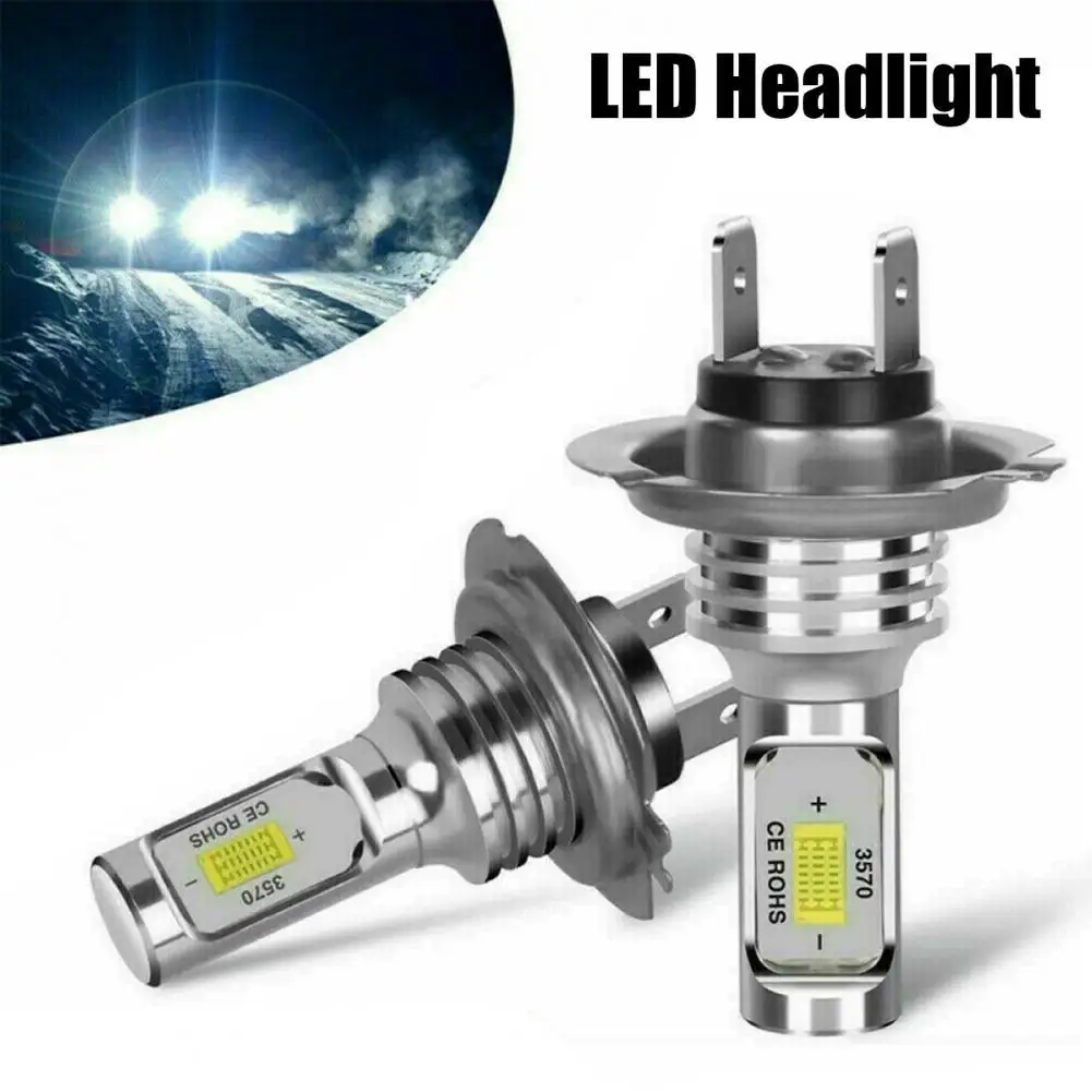 

2Pcs H4/H7/H8/H11/9005/9006 LED Headlight Universal High Brightness Waterproof 80W 1000LM Car Fog Light Lamp for Vehicle