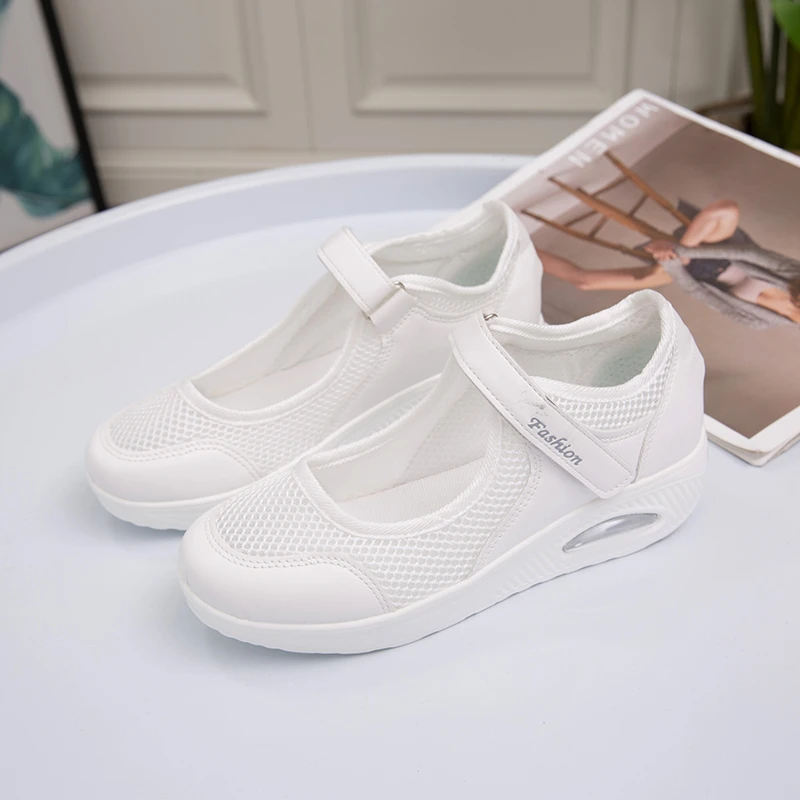 

Кроссовки женские сетчатые, дышащие легкие, Вулканизированная подошва, Повседневная модная обувь