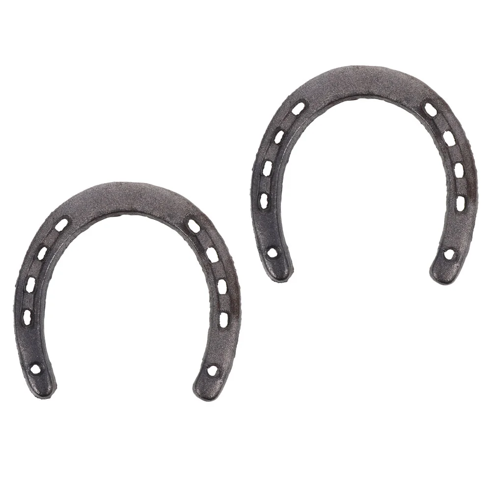 

2pcs Rustic Horseshoe Wall Art Craft Indoor Outdoor Door Wall Hanging Decor