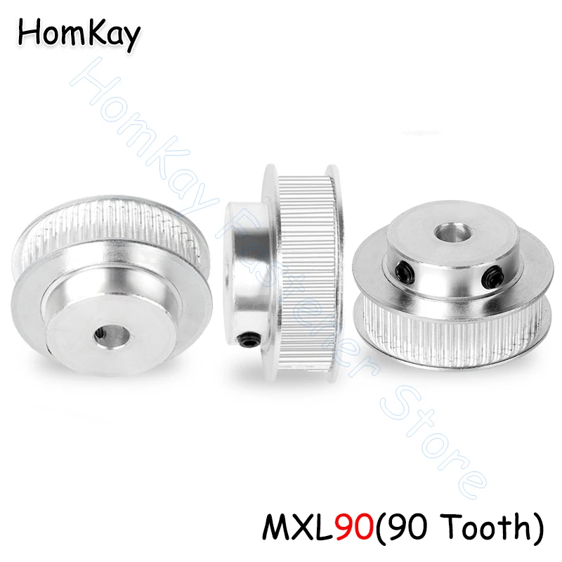 

90T MXL Timing Pulley Bore 8 10 12 14 15 16 20mm 90 Tooth Synchronous Wheels 3D Printer Parts for Belt width 10mm