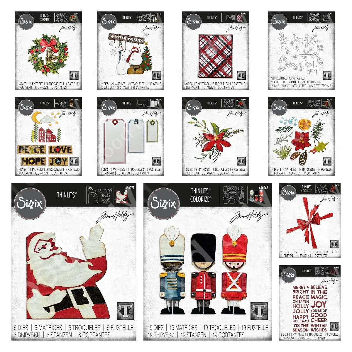 

Christmas Santa Claus Bells Metal Cutting Dies Scrapbook Diary Decoration Embossing Template Diy Greeting Card Handmade New 2022
