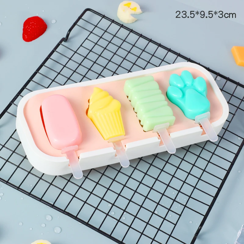 

Силиконовые мультяшные формы для мороженого YONGHAO