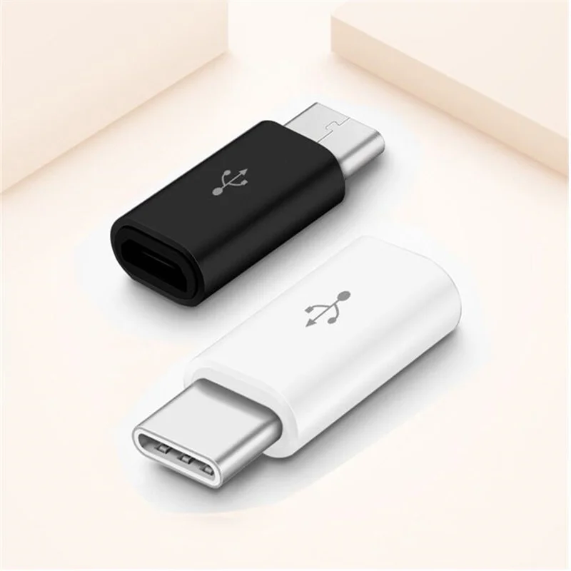 500pcs USB 3.1 Type C OTG Adapter Micro USB Female to Type C Male Converter for Samsung Galaxy Note 8 S8 Plus/A5/A7 2017/Oneplus