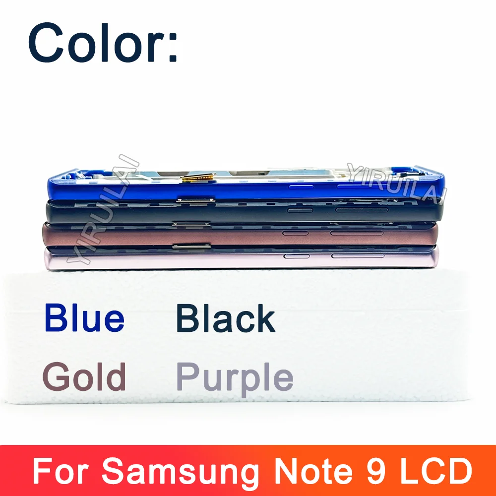 Фото TFT для Samsung Galaxy Note 9 N960F N960F/DS N960U ЖК-дисплей цифровой сенсорный экран с рамкой для Samsung Note 9 ЖК-дисплей в сборе №4