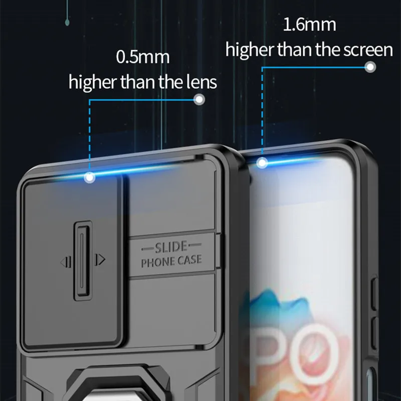 Для OPPO A79 5G чехол для 6 72 дюймов объектив скользящий оконный протектор