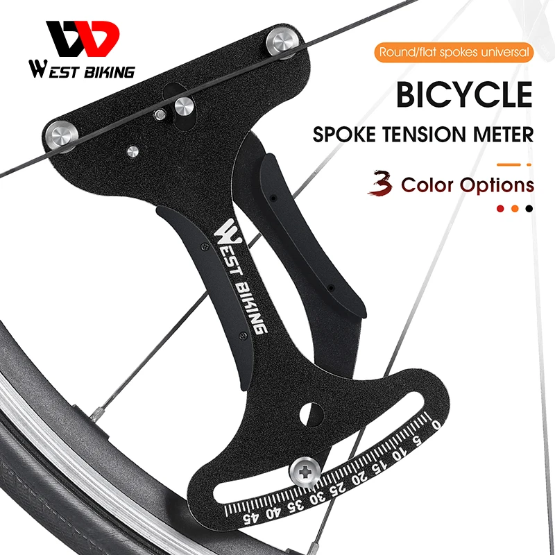 

WEST BIKING Bicycle Tool Spoke Tension Meter Precision Bicycle Spoke Indicator MTB Road Bike Wheel Spoke Checker Repair Tools
