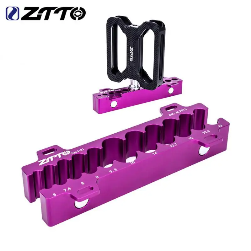 

ZTTO Bicycle Rear Suspension Shock MTB Bike Absorber Holder Front Fork Repair Clamp 5-28.6mm Round Tube Holder Cycling Parts