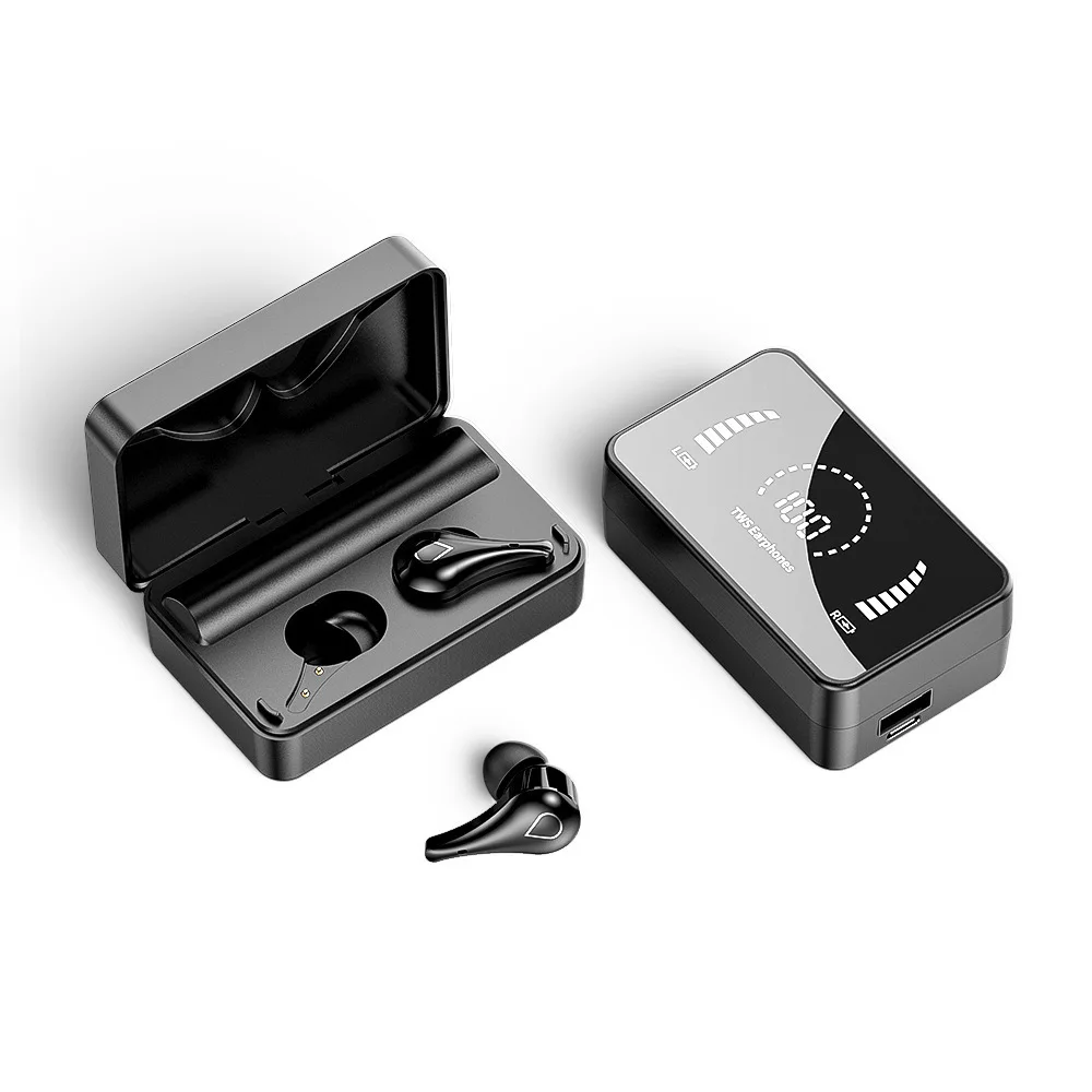

Tws-стереонаушники с поддержкой Bluetooth 5,1 и зарядным футляром на 3500 мА · ч