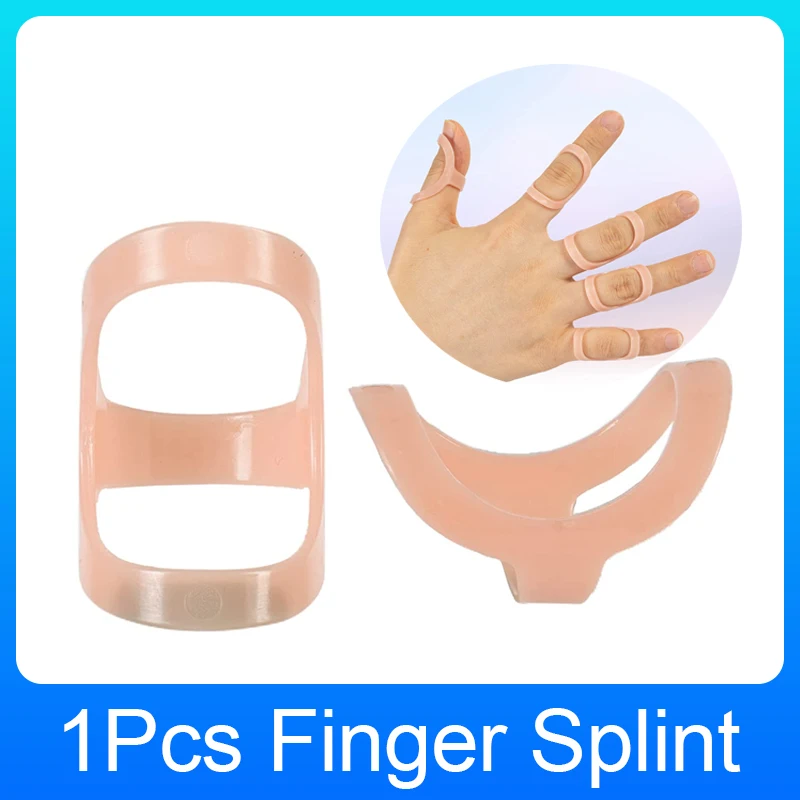 

1Pcs Mallet Finger Splint Brace Protector Broken Finger Joint Stabilizer Straightening Arthritis Knuckle Immobilization