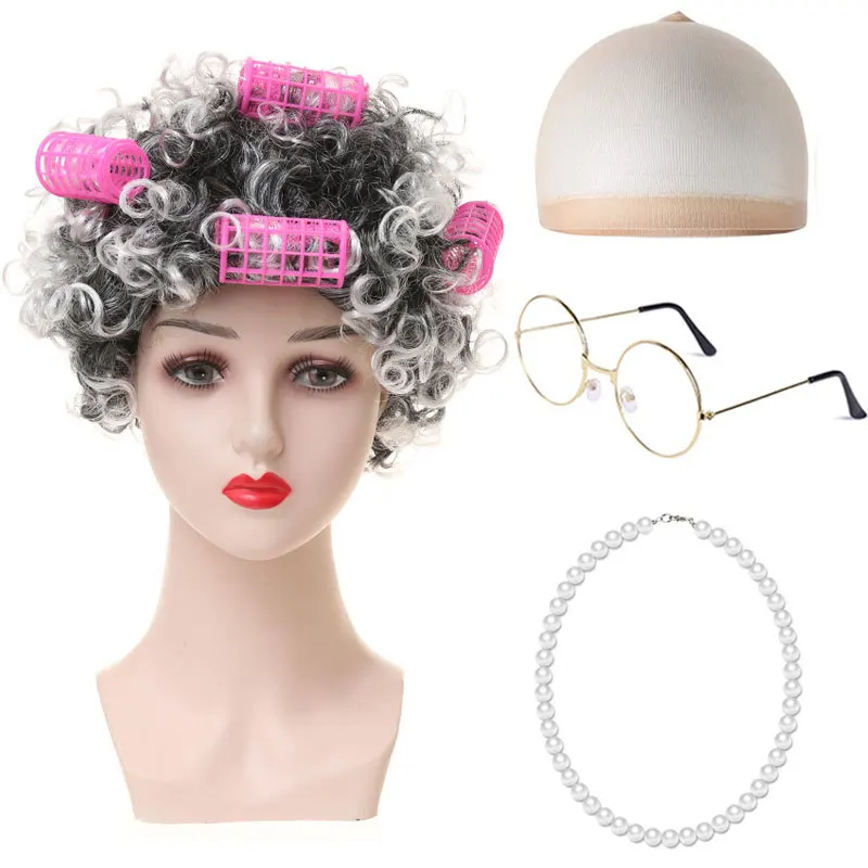 Косплей Фестиваль Фильм и телевидение Бабушка Старая свекруха Реквизит для