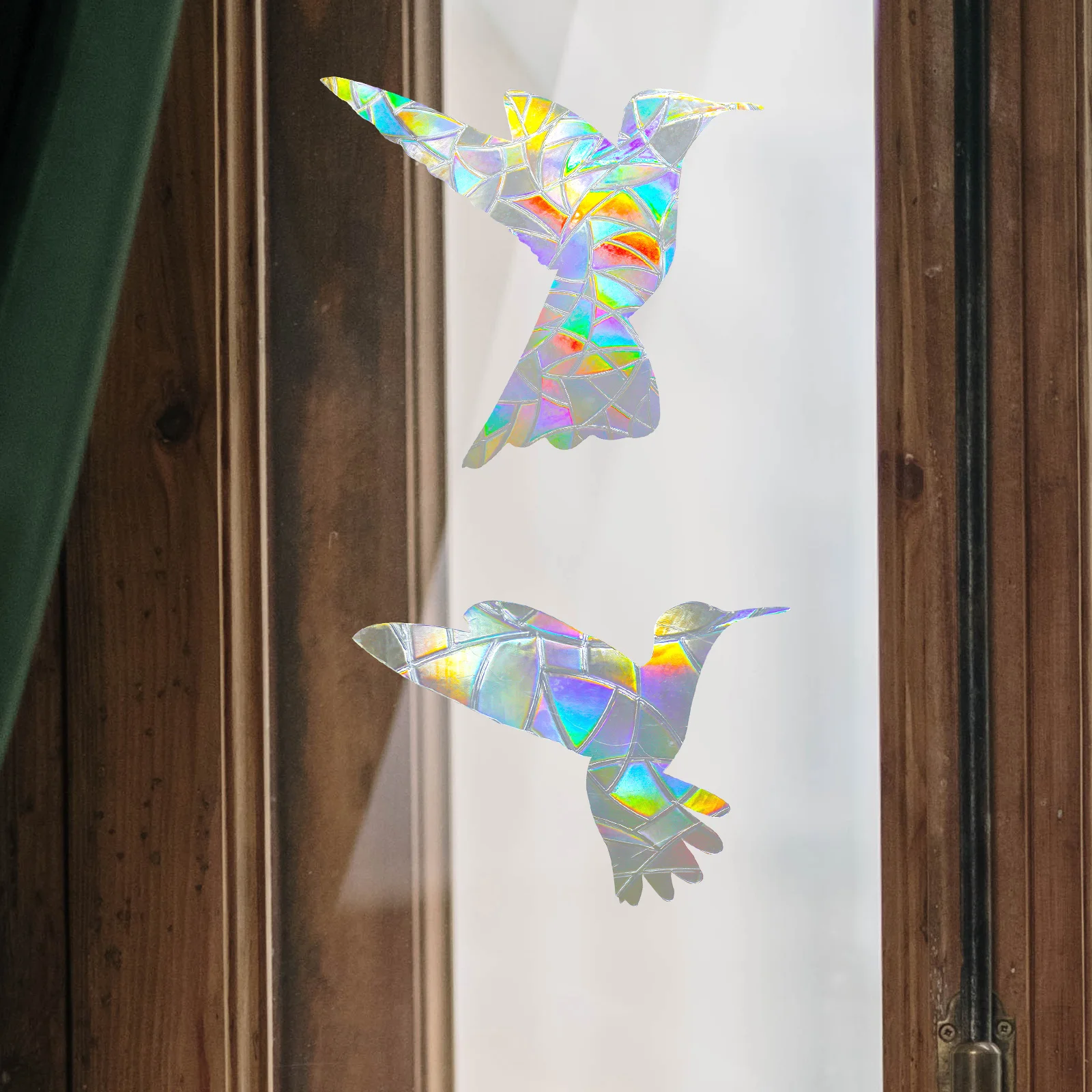 

Bird Decals for Windows Anti Collision Sticker Para Uñas Prism Clings Pvc Alert Stickers